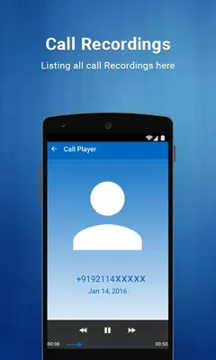 Auto Call Recorder - Automatic android App screenshot 1