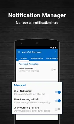 Auto Call Recorder - Automatic android App screenshot 4