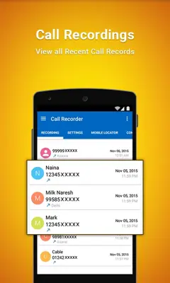 Auto Call Recorder - Automatic android App screenshot 6